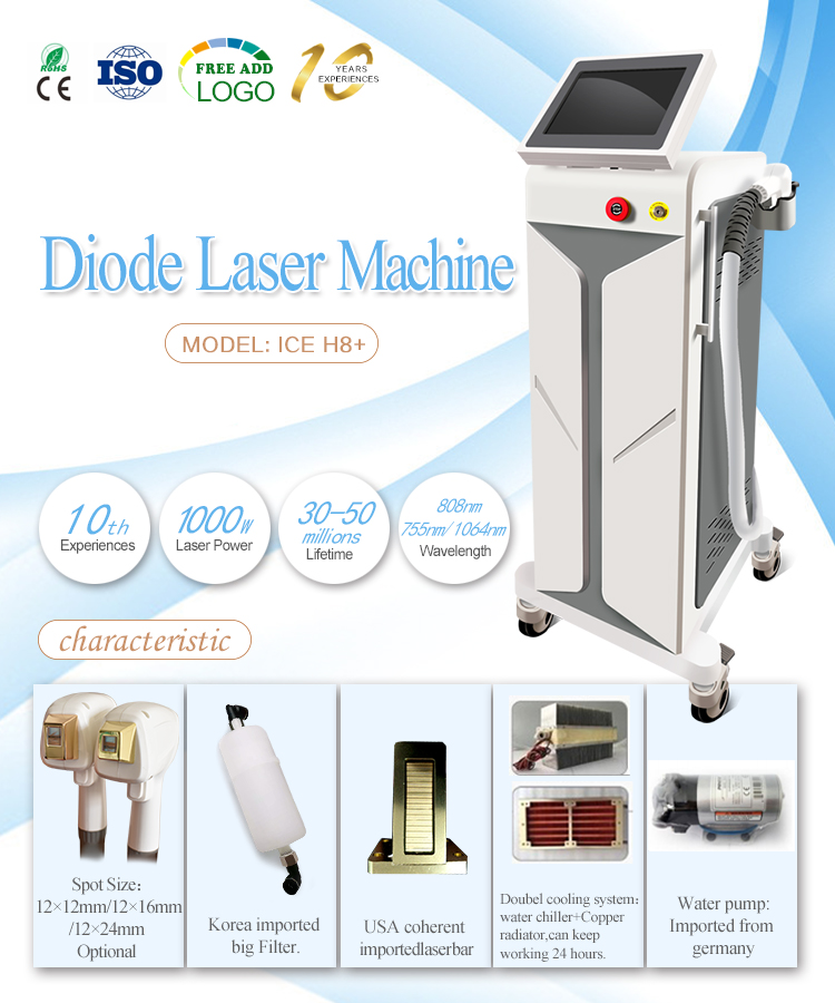 laser a diodi per la depilazione